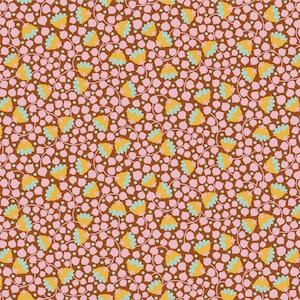 Tilda Wallflower Bellflower Mulberry TIL110135, Blenders, Tone Finnanger Fabric, 100% Cotton Fabric