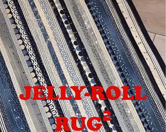 Jelly Roll Rug 2 Pattern by Roma Lambson RJD120