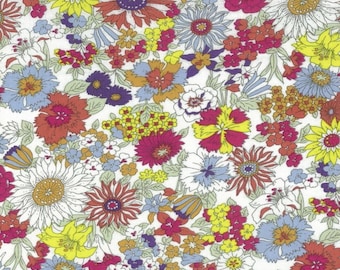 Kokka Flownny I Lawn NFA-1000-2-A Japanese Fabric, Cotton Lawn Fabric, #KO119