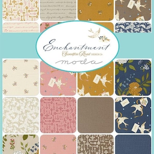 Enchantment Charm Pack, 5&quot; Fabric Squares, Sweetfire Road for Moda Fabrics, Quilting Cotton, 43170PP, SQ23