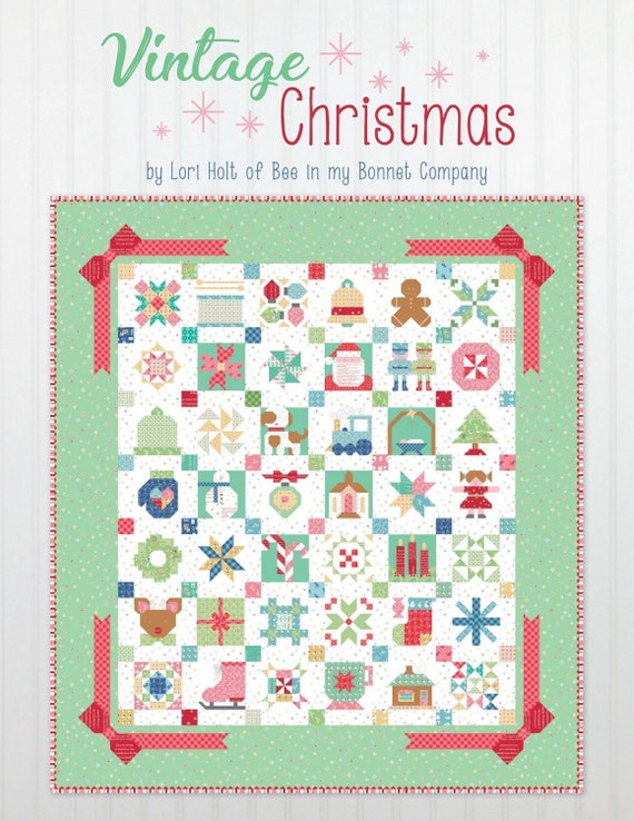 Lori Holt Vintage Christmas Book ISE925 Quilting Book Quilt Etsy