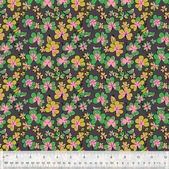 Forestburgh Clover in Eggplant Forestburgh Clover in Eggplant