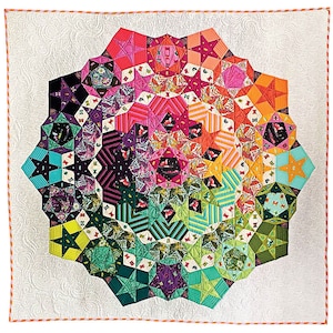 Tula Pink Nova Pattern + Piece Pack, Paper Pieces, Quilting Sewing Pattern Fabric, TULANOVA