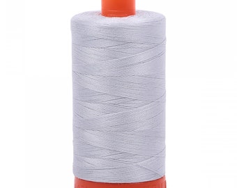 Aurifil Mako Cotton Thread Solid 50wt 1422yds Dove 2600