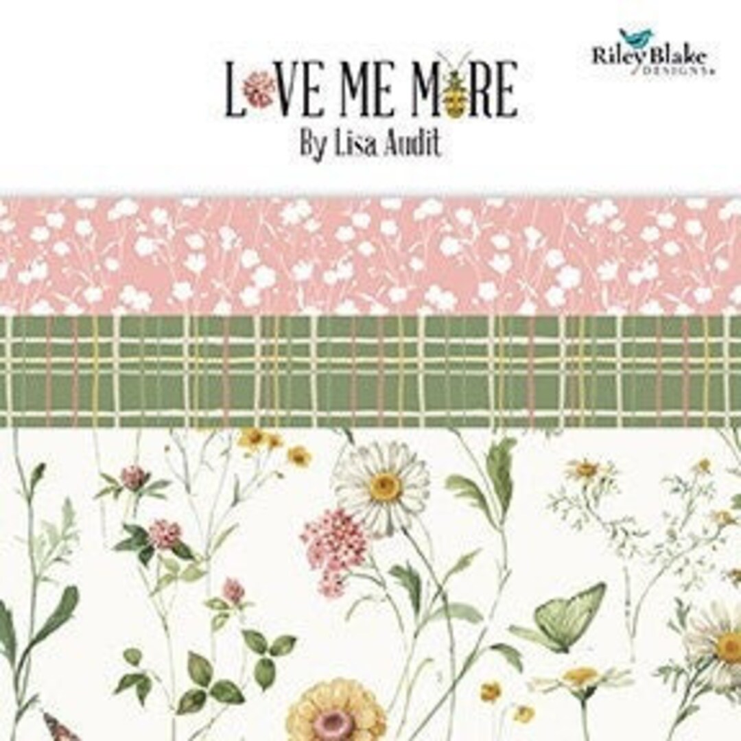 PRE-ORDER, Love Me More 10 Stacker, Lisa Audit for Riley Blake ...