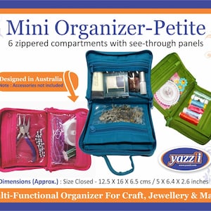 You Choose (6 Colors) Petite Organizer by Yazzii CA10