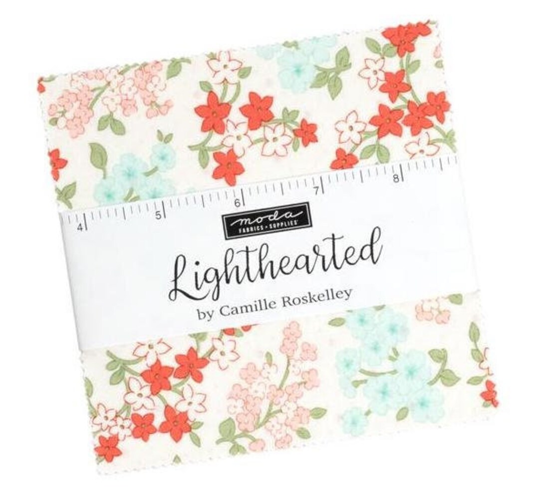 PREORDER Moda Lighthearted Fabric Charm Pack 5 Etsy