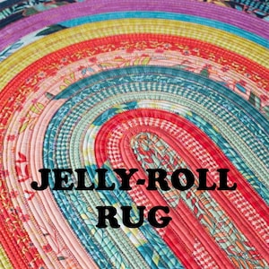 Jelly Roll Rug Pattern, by Roma Lambson, RJD100