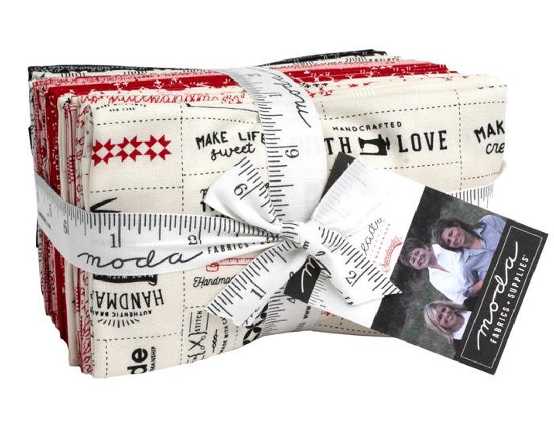 Threads Collection By Moda Moda Threads Fat Eighth Bundle, 34pc, Sweetwater Fabric, Precut Fabric ...