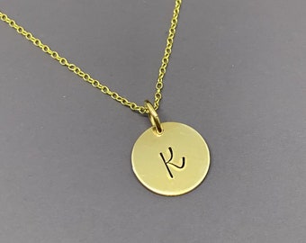 Bridesmaid proposal, Bridesmaid necklace, gold Initial necklace, Will you be my bridesmaid gift, Bridesmaid card, Wedding jewelry, for her