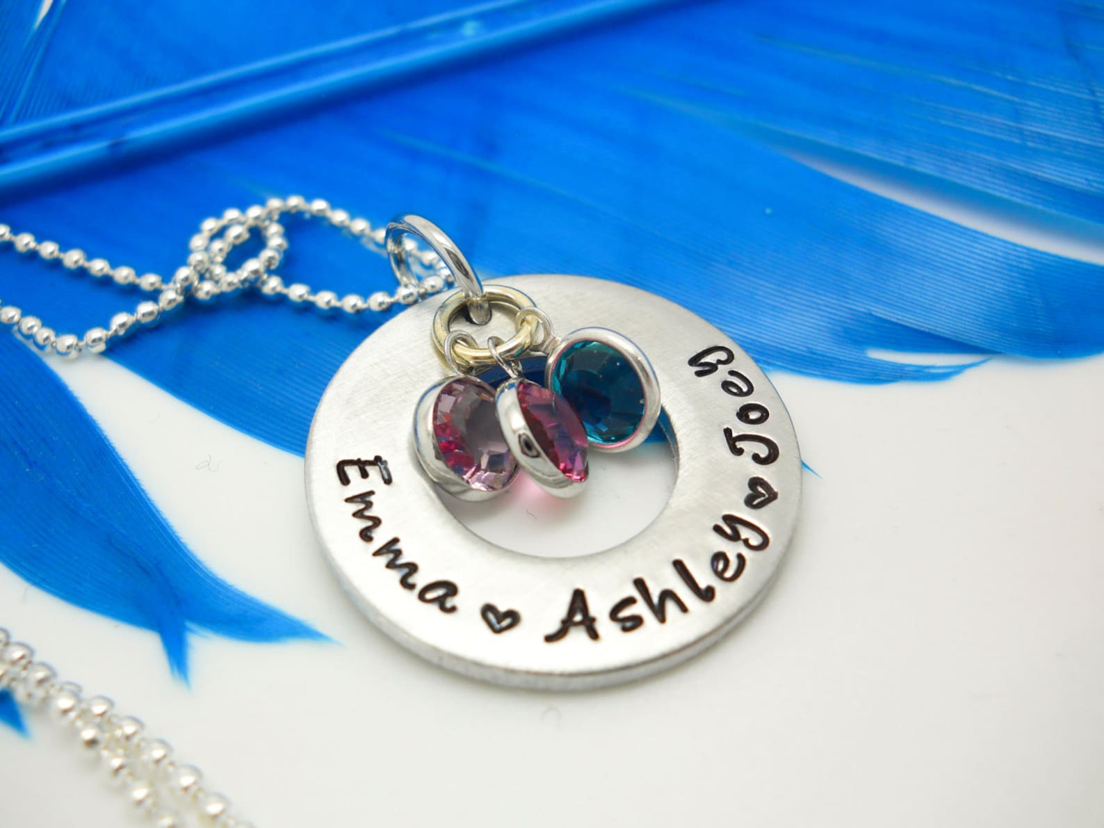 Personalized Mom Jewelry, Kids Names Necklace, Mothers Necklace