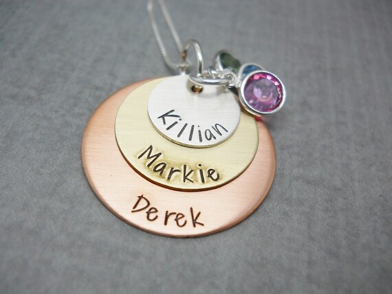 Custom 2024 metal necklace