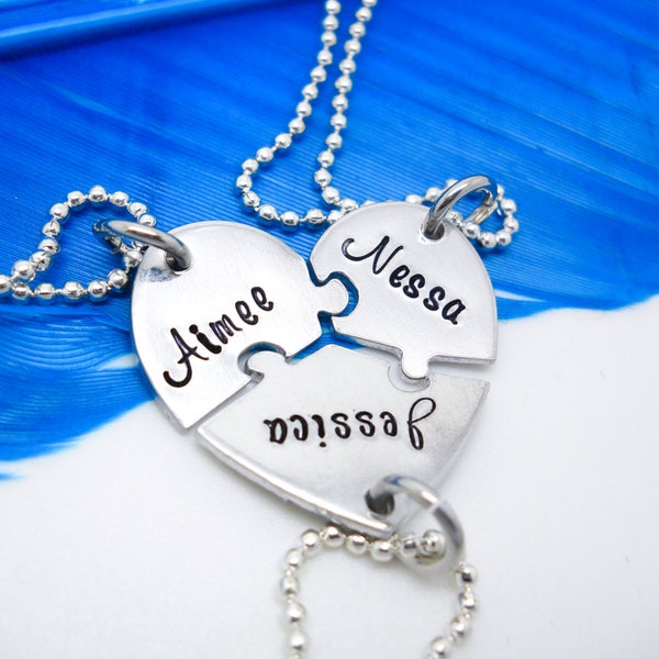 3 Piece Necklace Etsy