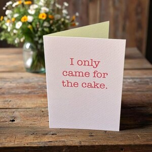 Cake Birthday Card | Cute Birthday Gift | Birthday Card for Her, Him, Daughter, Son
