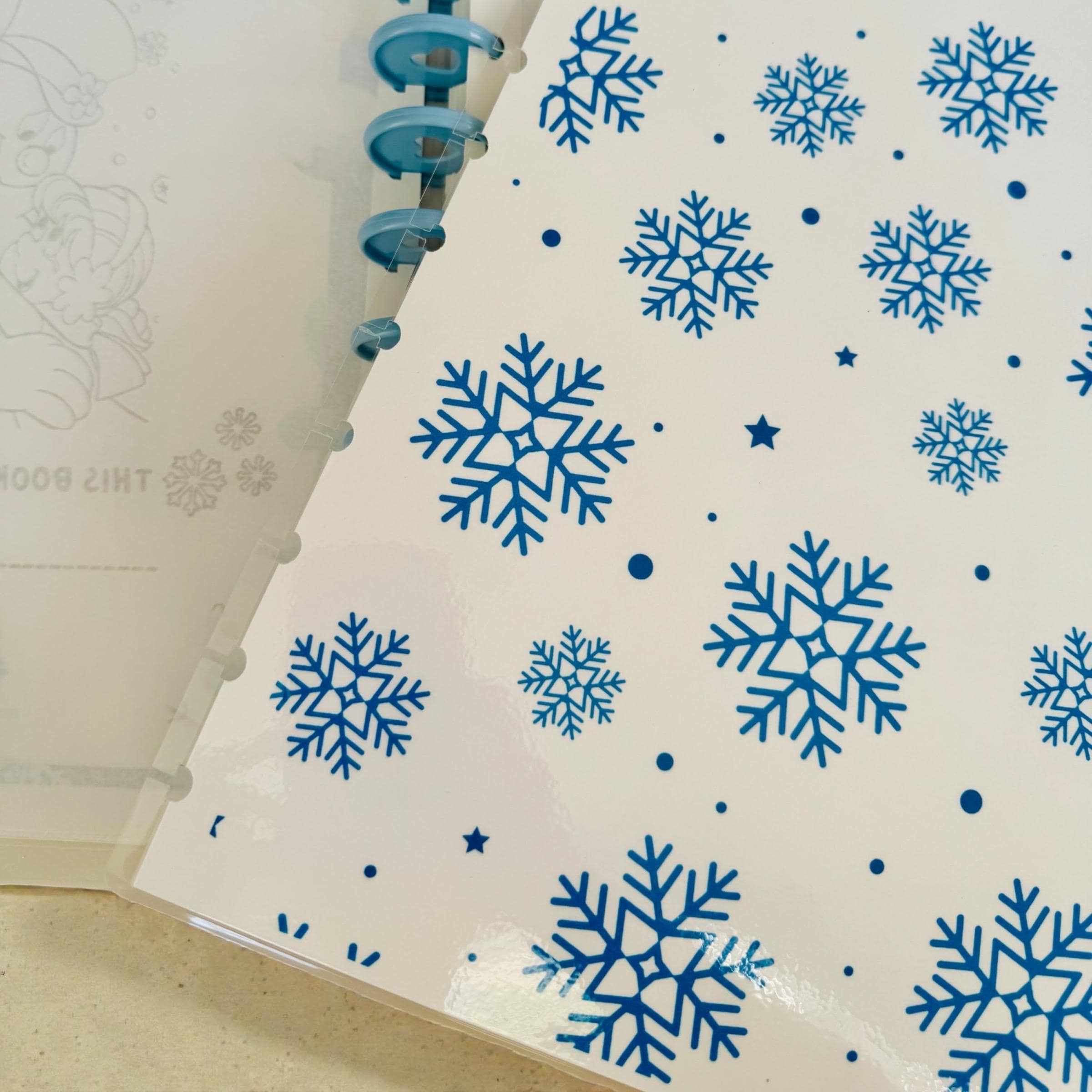 Frosty the Snowman Coloring Book, Removable Pages (handmade)lays Flat ...