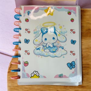 シナモンロールの塗り絵 11枚入り 取り外し可能なページボード付き