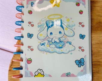 Libro para colorear Cinnamonroll con 11 discos y páginas extraíbles para colorear y evitar la transferencia de tinta.