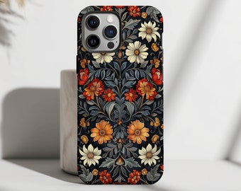 William Morris Floral Phone Case: Vintage Victorian Art