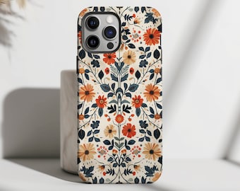 Custodia per telefono floreale di William Morris: design Art Nouveau vintage