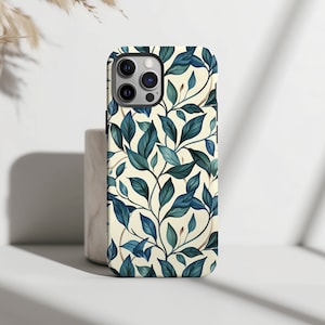 Telefoonhoesje William Morris Leaves: vintage botanisch ontwerp