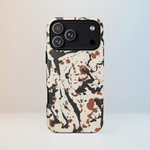 Jackson Pollock Abstract Art Paintings Phone Case  | iPhone 17, Samsung, Pixel |  Drip Painting Aesthetic