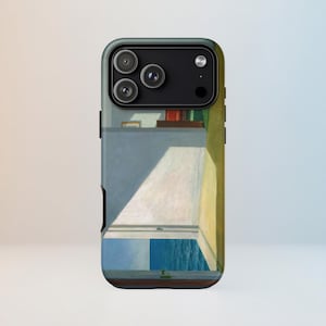 Edward Hopper Zimmer am Meer Handyhülle | Realistische Kunst | iPhone 17 16 15, Samsung Galaxy, Pixel