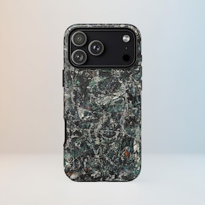 Jackson Pollock Art Phone Case: Abstract Drip Painting, iPhone 17, iPhone 176 Pro iPhone Air
