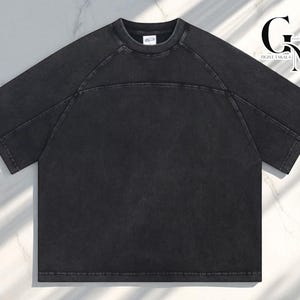 Unisex Washed Cotton Patchwork Tee: Retro Streetwear Top