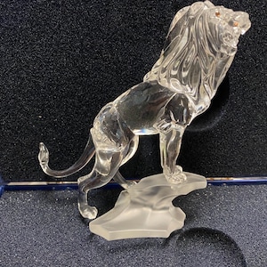 Swarovski Lion on Rock #269377 - Etsy Swarovski Lion on Rock #269377 - Etsy