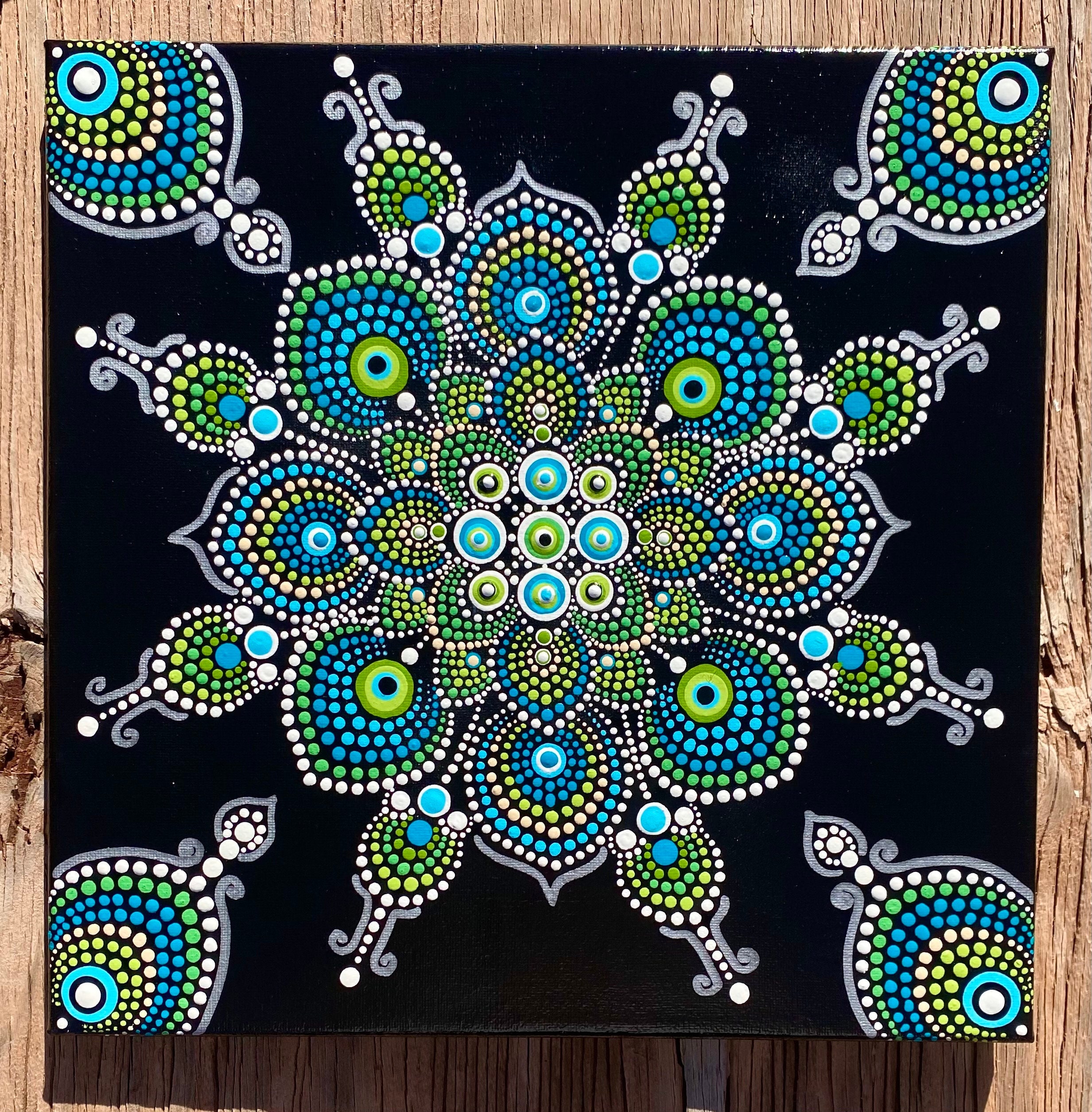Mandala dot painting #12 by Ipaintdots on DeviantArt
