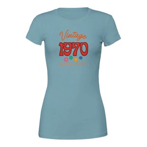 Vintage T-shirt | Vintage 70&#39;s T-shirt | Retro T-shirt | Gift for Women | Vintage Shirt | Retro Themed T-shirt | Birthday Gifts for Women