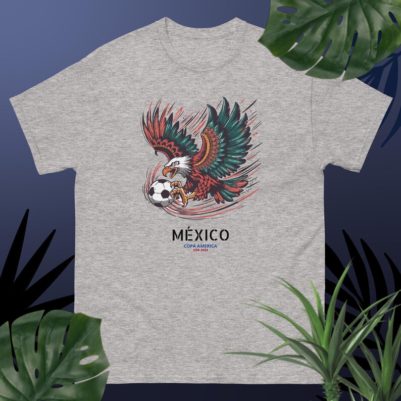 Mexico Soccer Jersey – Mexican National Team T-Shirt, Gildan 5000, Graphic Tee