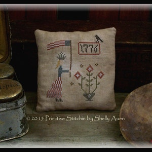 Americana Lady Liberty 1776 Pillow Keep E Pattern PDF