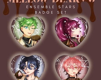 Conjunto de Broches Ensemble Stars Mellow Dear Us