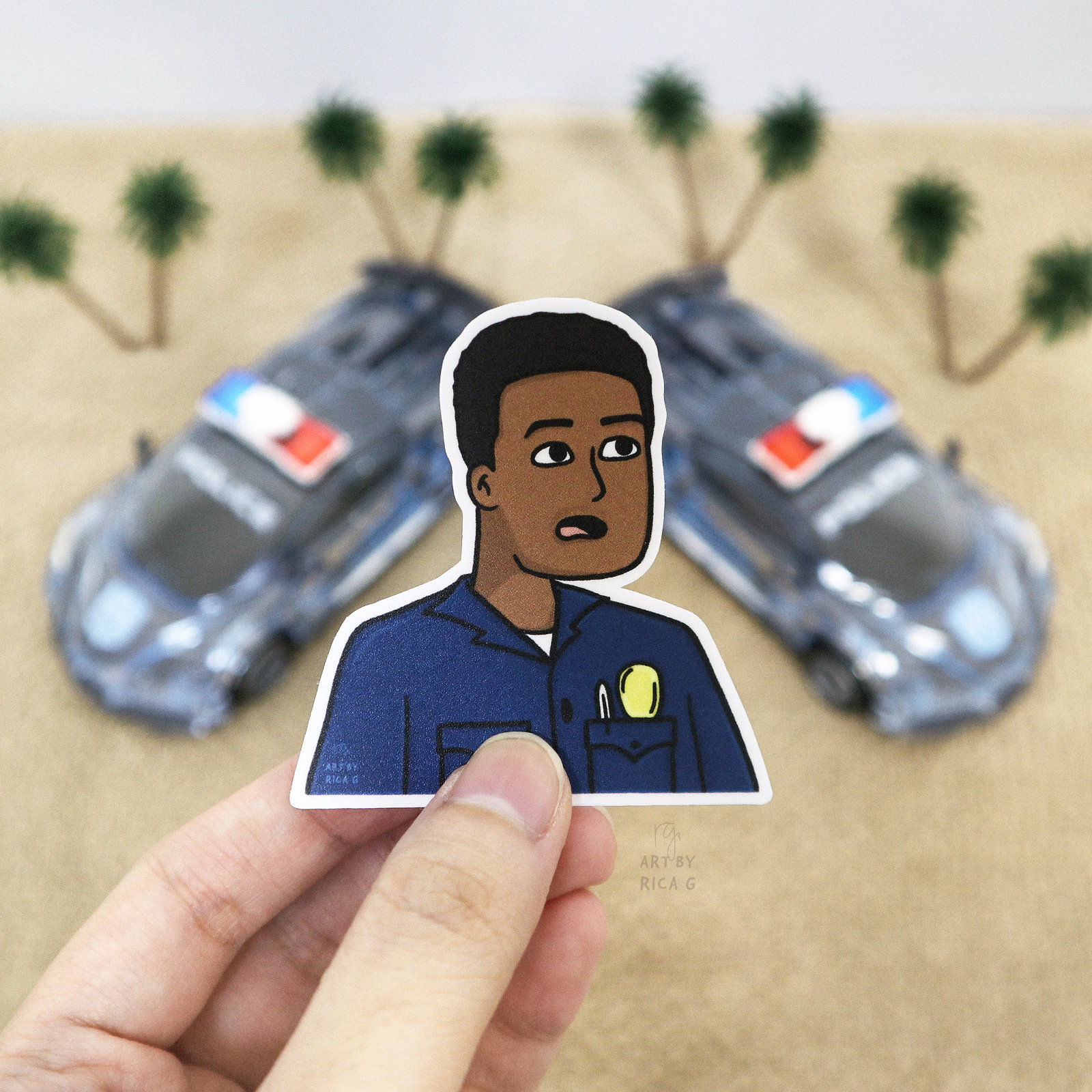 The Rookie Stickers, Cartoon Stickers, Angela, Nyla, Celina, Aaron ...