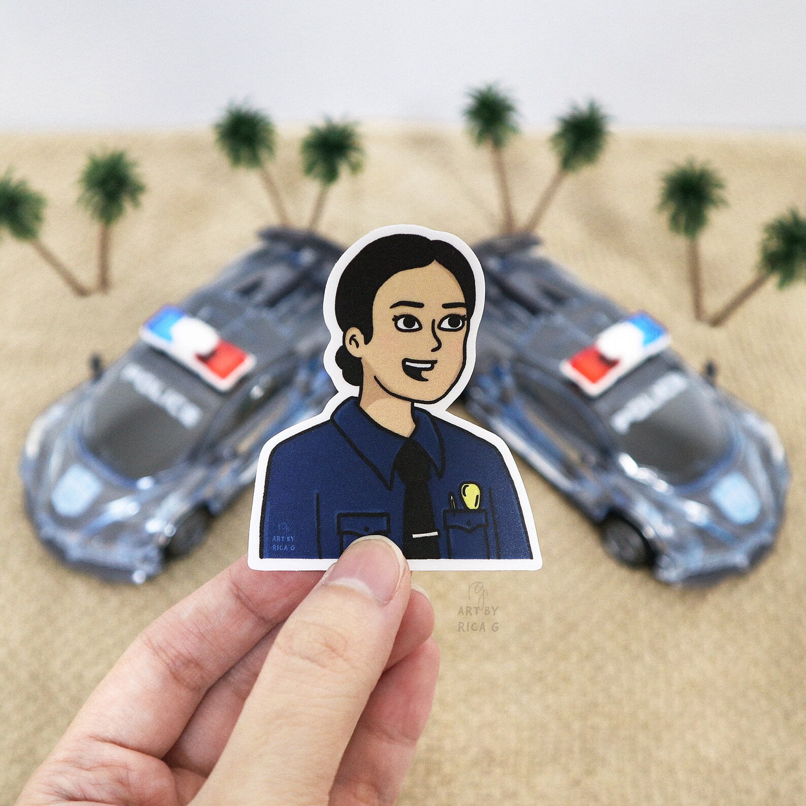 The Rookie Stickers, Cartoon Stickers, Angela, Nyla, Celina, Aaron ...
