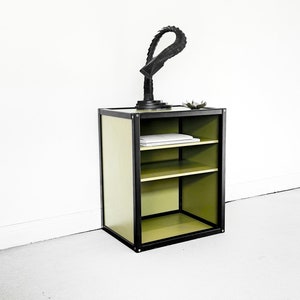 1/5 Flötotto System Shelf Black Green Cabinet Shelf Cabinet 1970