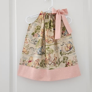Pillowcase Dress | Classic Pooh Dress with Tigger | Winnie the Pooh Birthday | Pooh Clothes with Eeyore | Pooh Outfit with Piglet