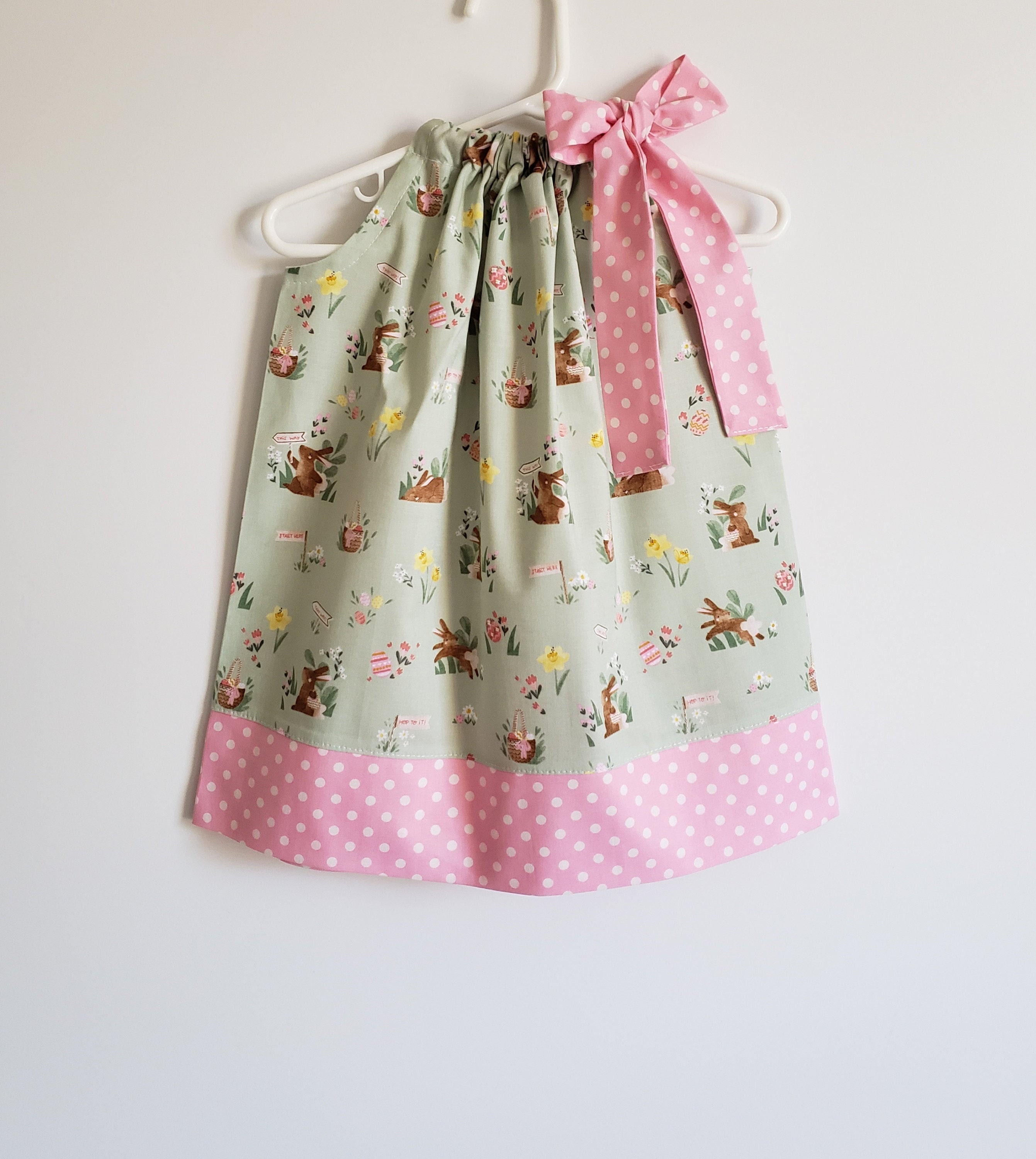 Pillowcase Dress 18m Easter Dress With 