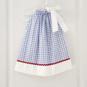 Dorothy Dress | Wizard of Oz Dress | Pillowcase Dress | Blue Gingham Dress | Dorothy Costume | Girls Cotton Dress | Dorothy Outfit | Wicked