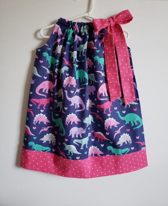 Dinosaur Dress | Pillowcase Dress with Dinosaurs | Girls Dinosaur Outfit | Dinosaur Party | Dinosaur Birthday | Dinosaur Clothes for Girl Dinosaur Dress | Pillowcase Dress with Dinosaurs | Girls Dinosaur Outfit | Dinosaur Party | Dinosaur Birthday | Dinosaur Clothes for Girl