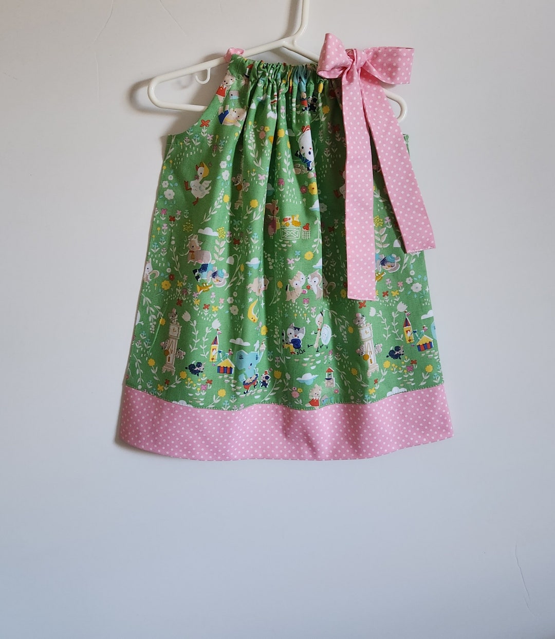 Pillowcase Dress 2t Nursery Rhyme Dress Toddler Girl Dress Etsy