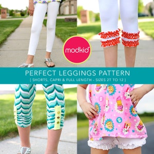 Perfect Leggings Full Length, Capri, Shorts, Ruffled, Ruched PDF ...