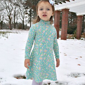 Brooklyn Girls Dress PDF Downloadable Pattern by Modkid... sizes 2T, 3T, 4T, 5, 6, 7 and 8/9 included Instant Download image 8