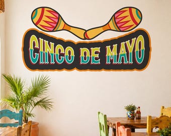 Cinco De Mayo SVG PNG EPS – Maracas mexicains couper fichier Cricut Silhouette (téléchargement numérique)