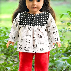 Dakota Girls and Mini-Dakota for 18 Dolls PDF Pattern Bundle by MODKID Instant Digital Download Buy 2 and SAVE image 5