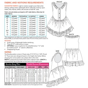 Annalise Low-High Vest and Top Tunic PDF Downloadable Pattern by MODKID... sizes 2T to 12 Girls included Instant Download image 2