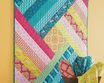 SPIN ME ROUND - Patrón electrónico para patchwork de Modkid - Descarga instantánea - Patty Young