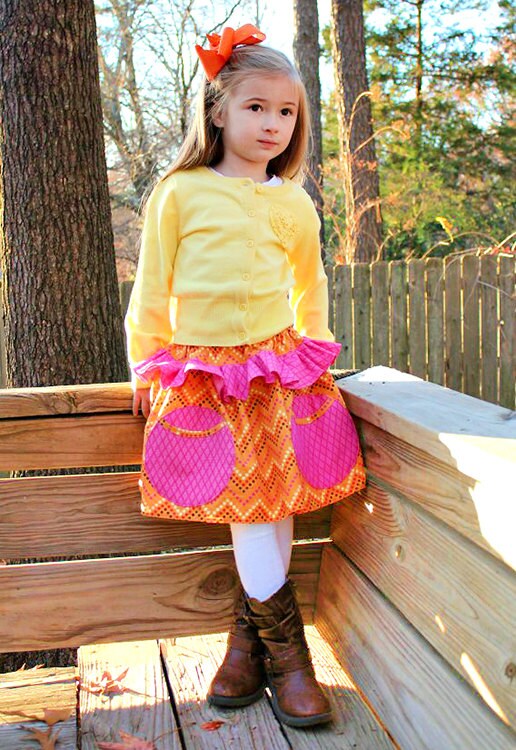 Katie Skirt PDF Downloadable Pattern by MODKID... Sizes 2T to - Etsy