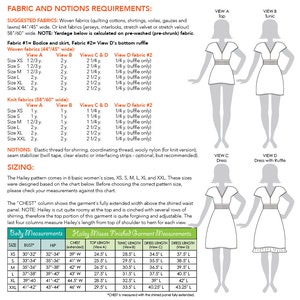 Hailey Misses Dress or Tunic PDF Downloadable Pattern by Modkid... sizes XS-XXL Women included Instant Download image 2